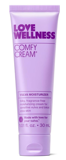 Love Wellness Vulva Moisturizer Comfy Cream Daily Care for Dryness 1.01 fl oz