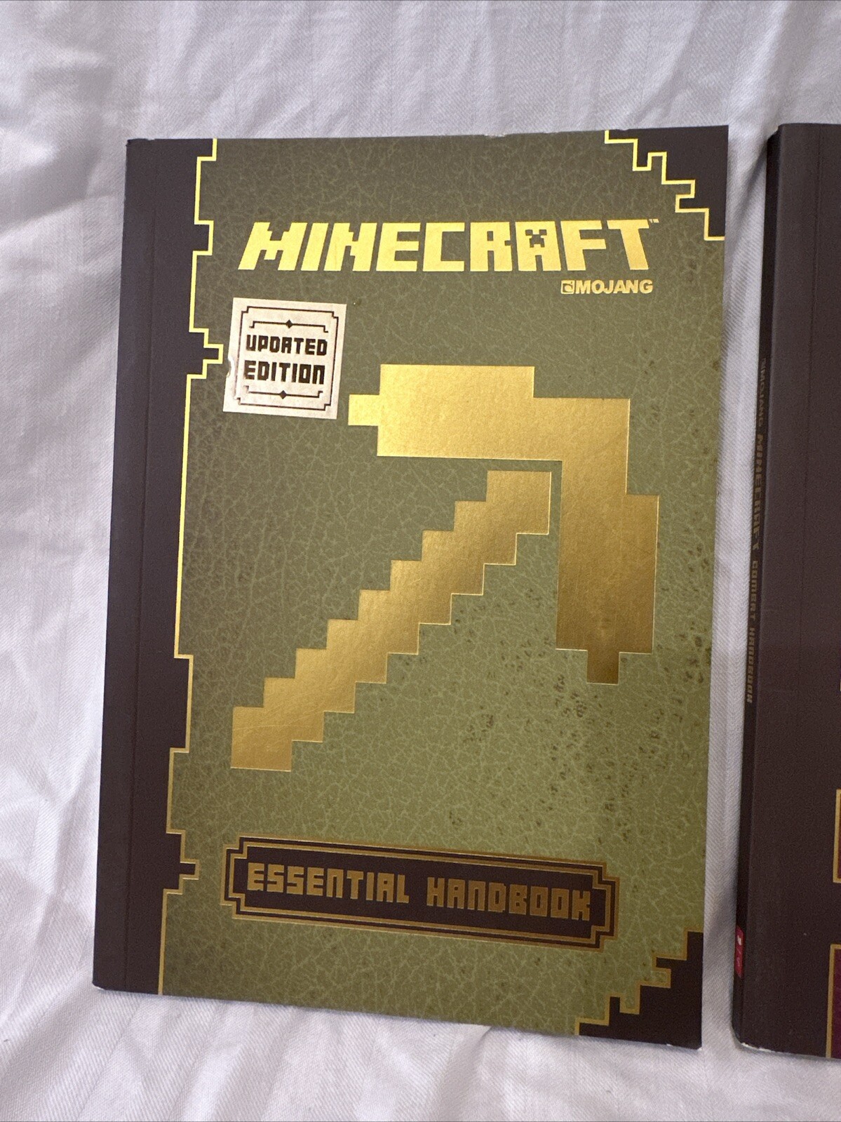 Minecraft Construction, Essential, And Combat Handbooks 3 Book Set