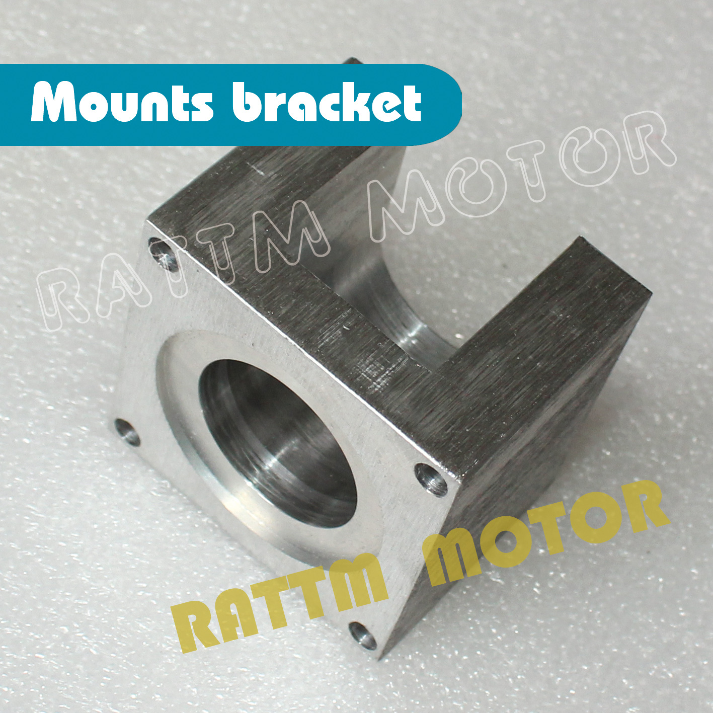 Nema 23 Stepper Motor Mount Bracket Block Support Base+4pc screws for CNC Router