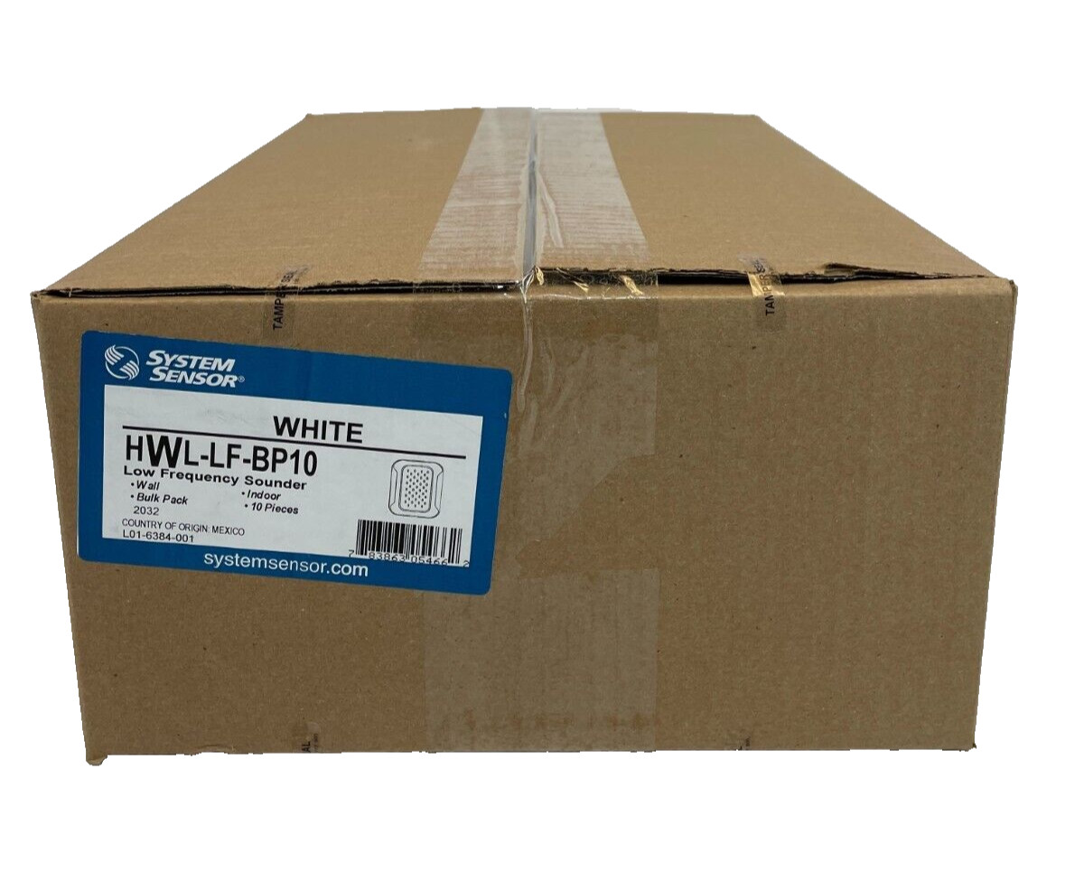 System Sensor HWL-LF-BP10 Bulk Pack 10 Units - Same Day Shipping (SEALED)