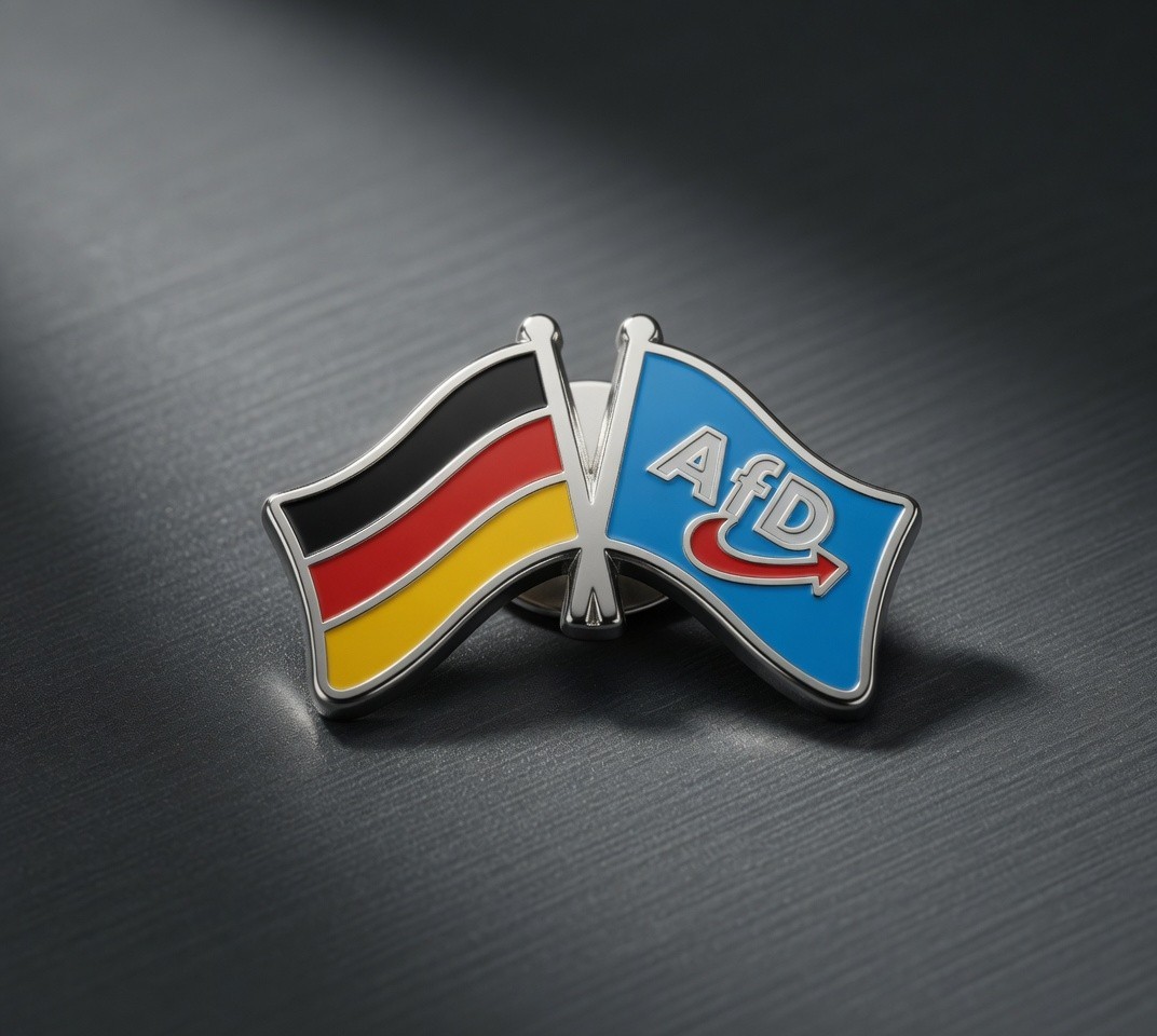 Afd Germany Flag Pin Badge Lapel Pin Gift Merchandise