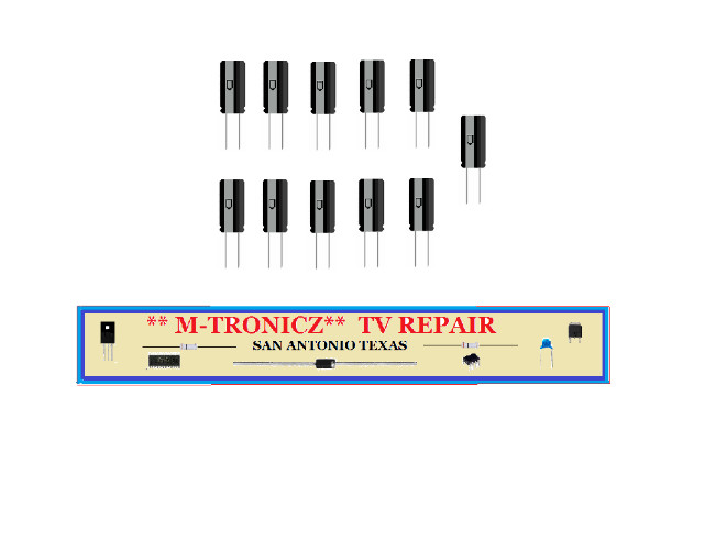 CAPACITOR KIT  for VIZIO  POWER SUPPLY  1P-1145800-1011