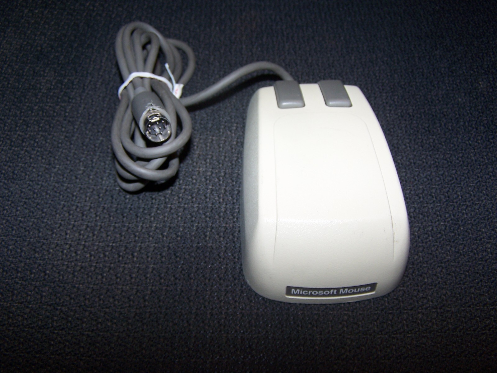 Vintage Rare Microsoft 2-Button 9-Pin Serial 1980's Computer Mouse SOLD AS IS