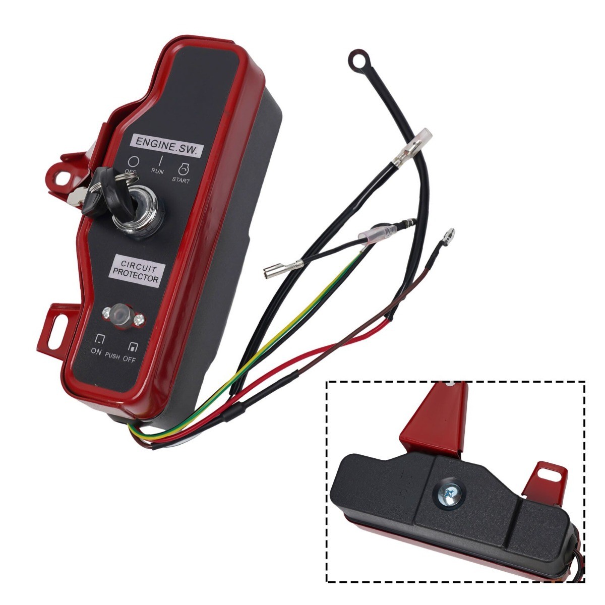 For GX390 Engines High Quality Easy To Use Key Switch Panel
