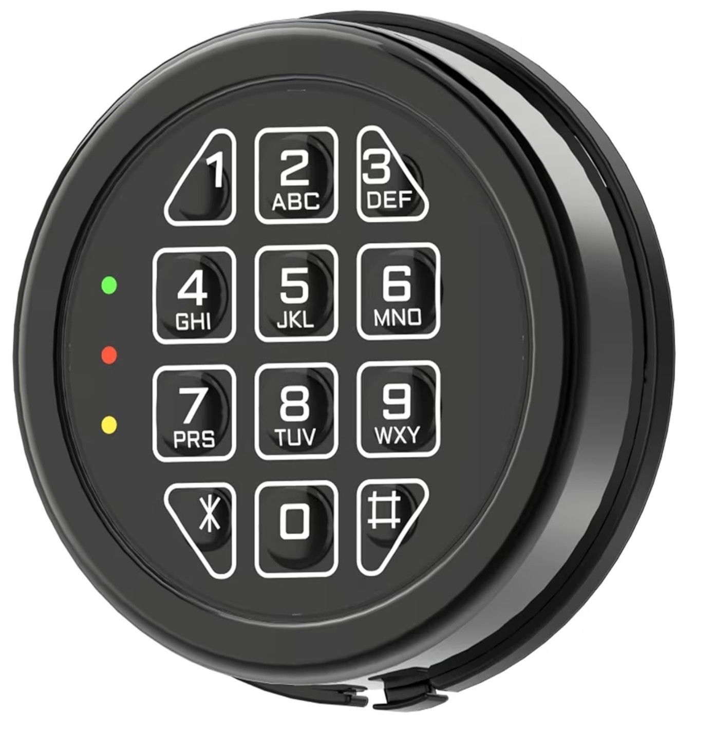 Gun Safe Lock Replacement Black Keypad with Solenoid Lock For Safe Box