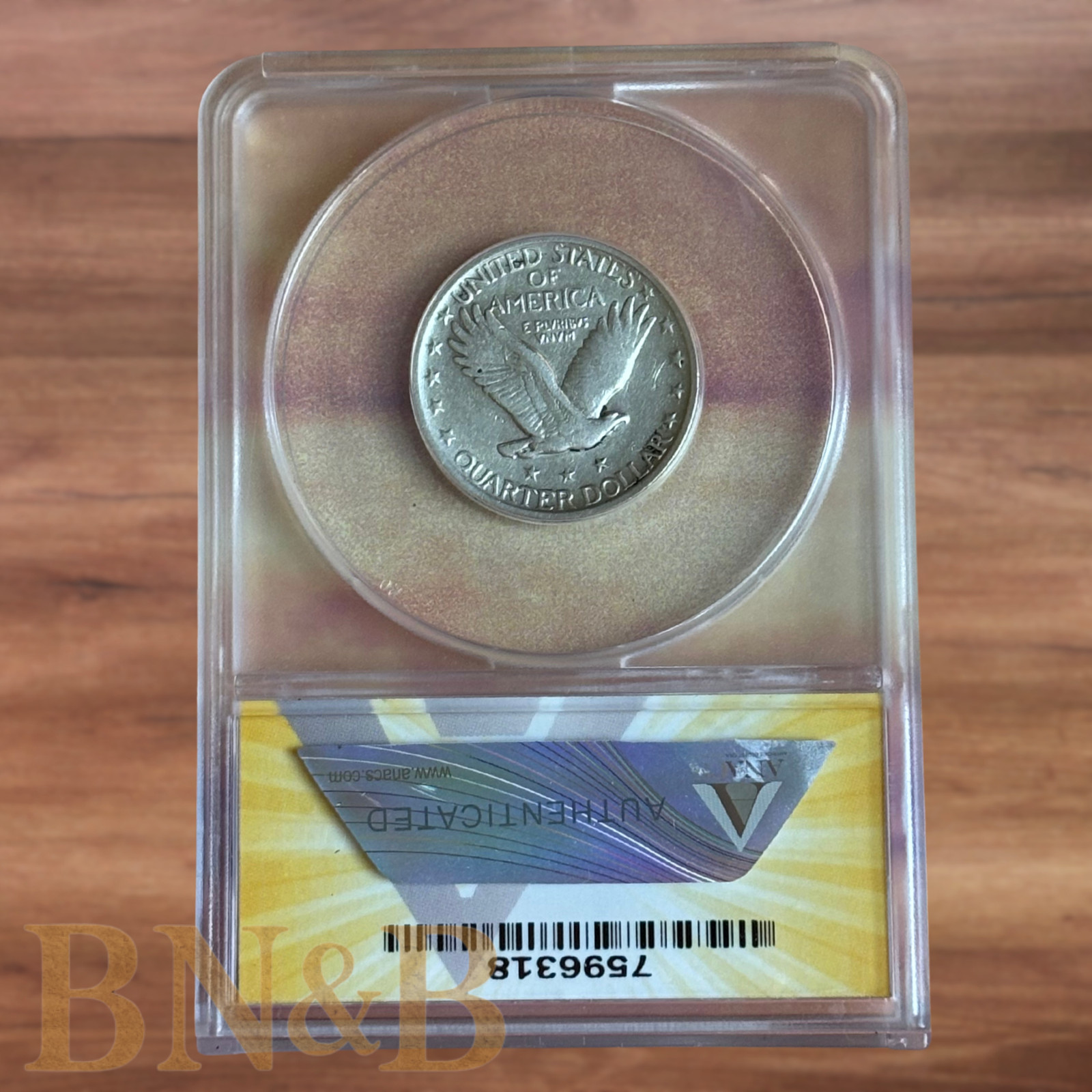 1920 Standing Liberty Quarter ANACS VF30