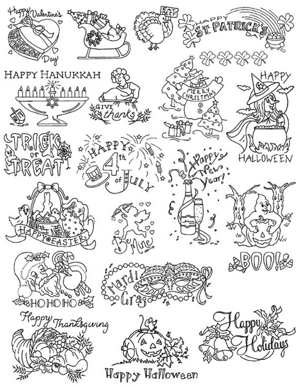 COLONIAL PATTERNS HOT IRON TRANSFERS - 400 SERIES - YOU PICK !