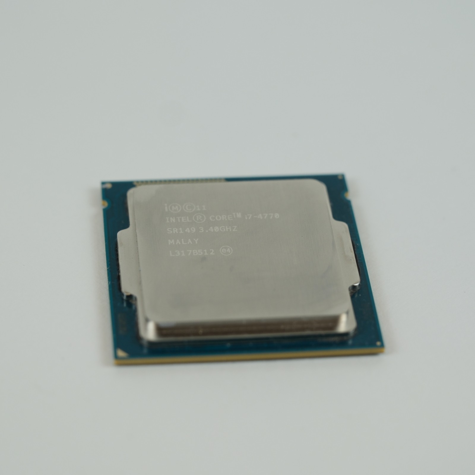 Intel Core i7-4770 SR149 3.40GHz Quad-Core CPU Malay L317B512 Tested