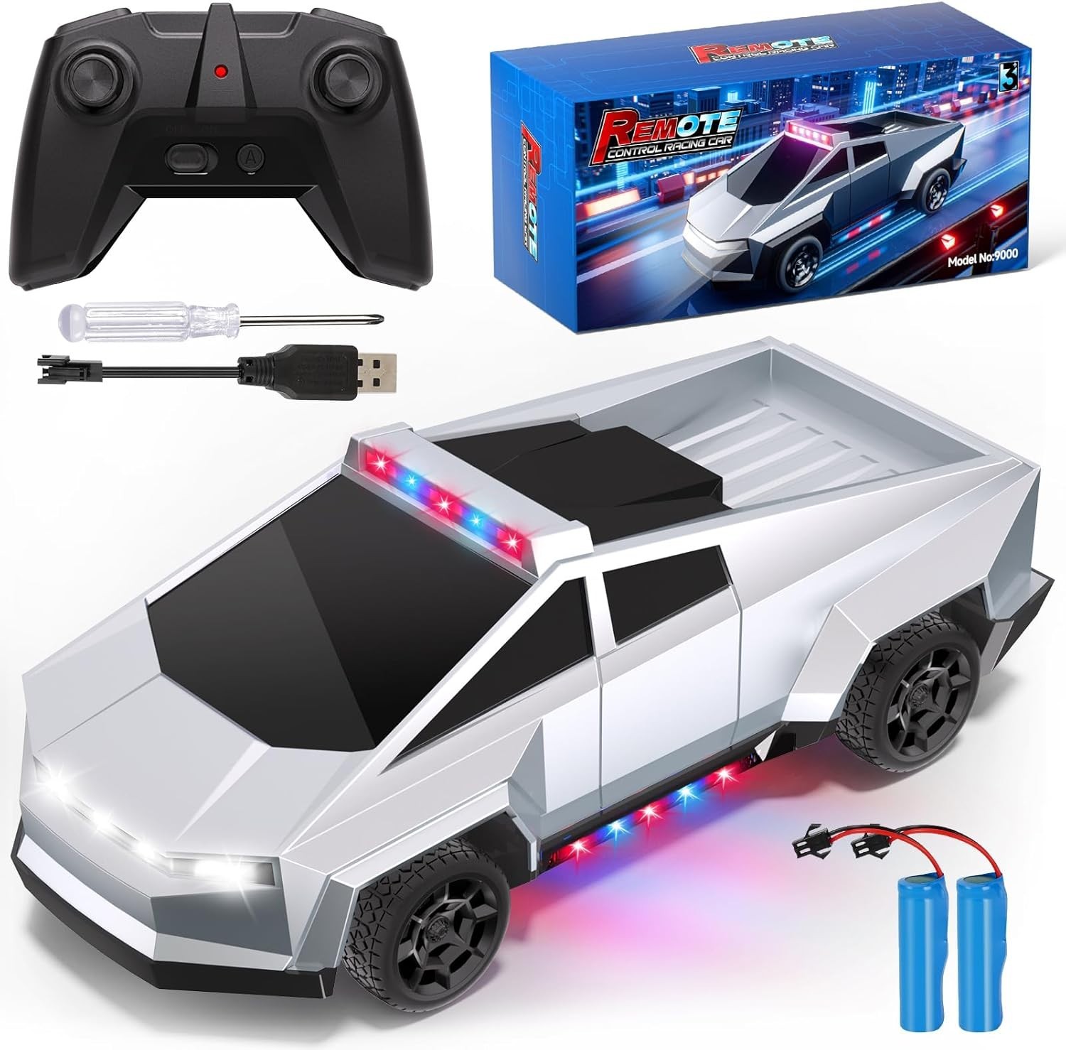Remote Control Car Toys, 1:22 Monster Truck Toys for Boys RC Cars, 2.4 GHz All