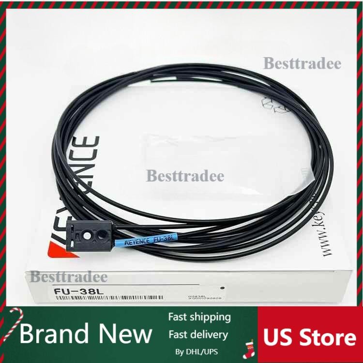New In Box KEYENCE FU-38L Fiber Optic Sensor  US Free TAX