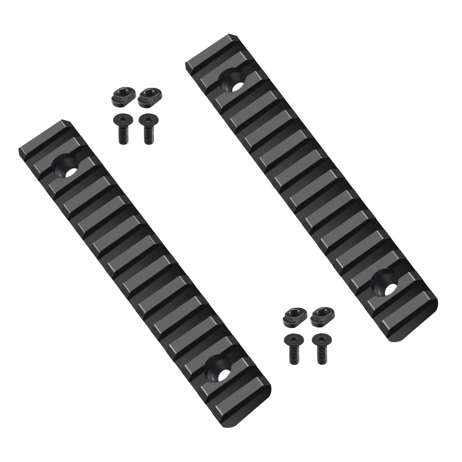 Gotical 11 Slots Rail Section for M Lok Handguard Eleven 2 Piece