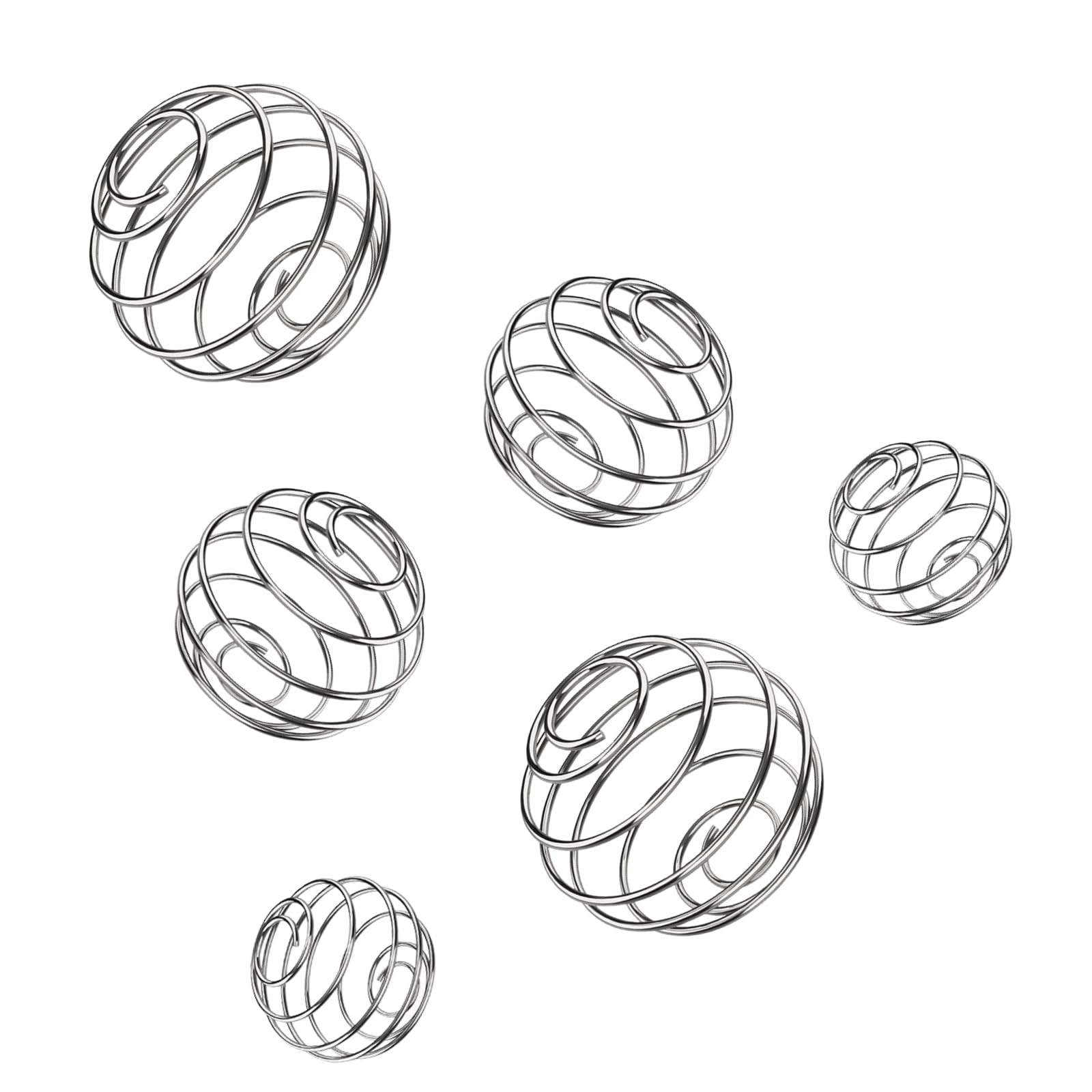 Shaker Balls, 6PCS 304 Stainless Steel Mixing Balls for Protein Shakes Formul...