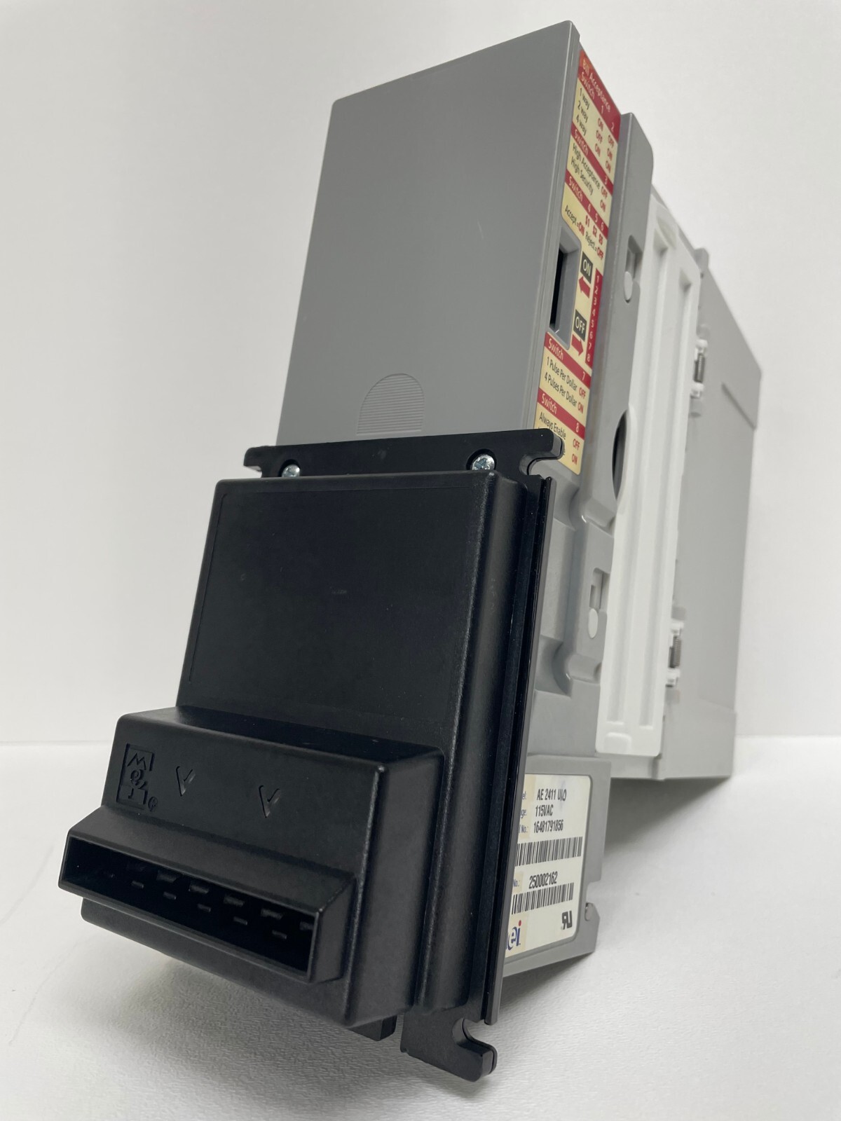 Mars AE 2411 U10, bill acceptor, validator, $1 & $5  *COMPLETELY REBUILT* 117v