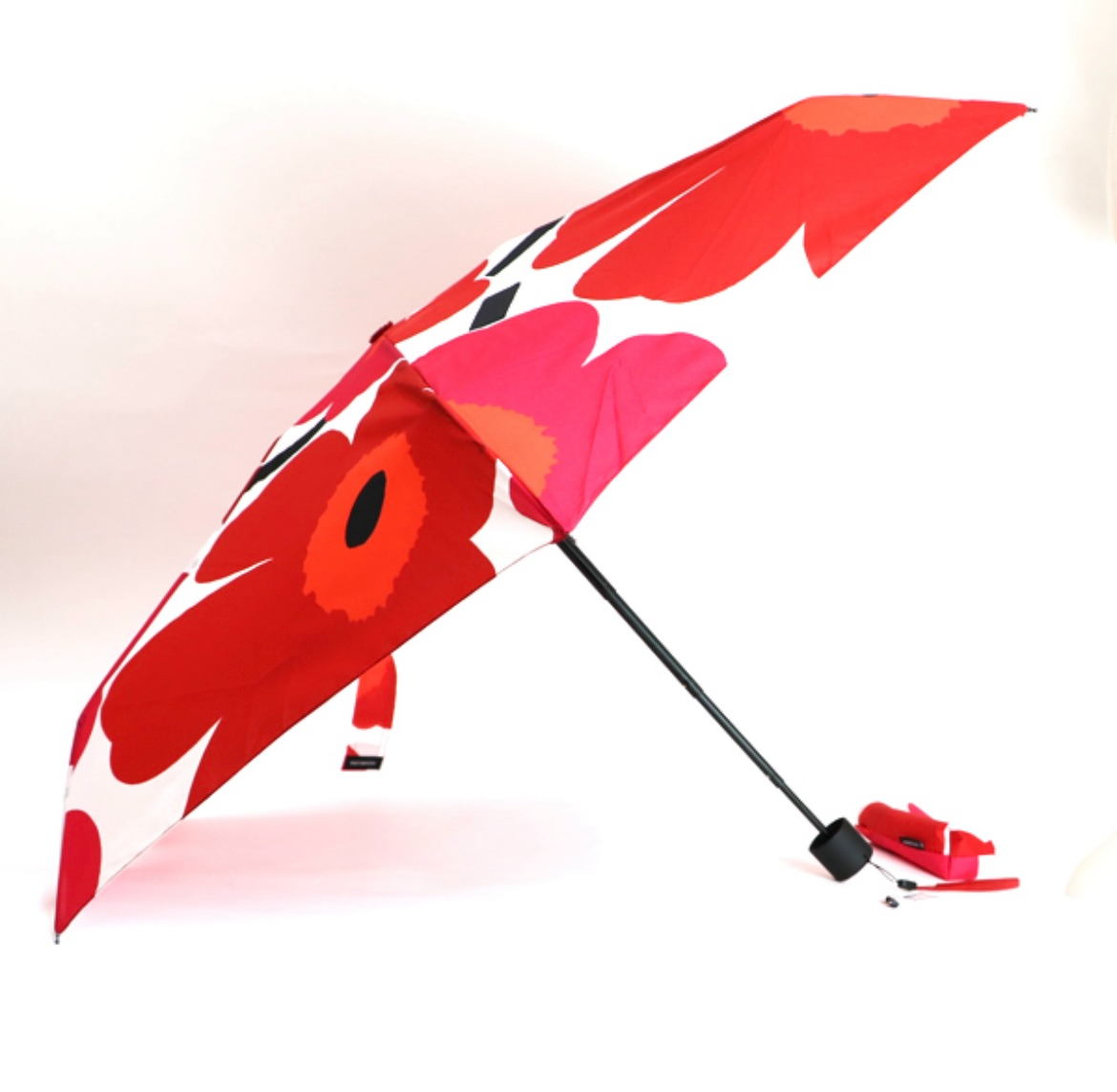Marimekko Umbrella Mini Manual Unikko Folding Red