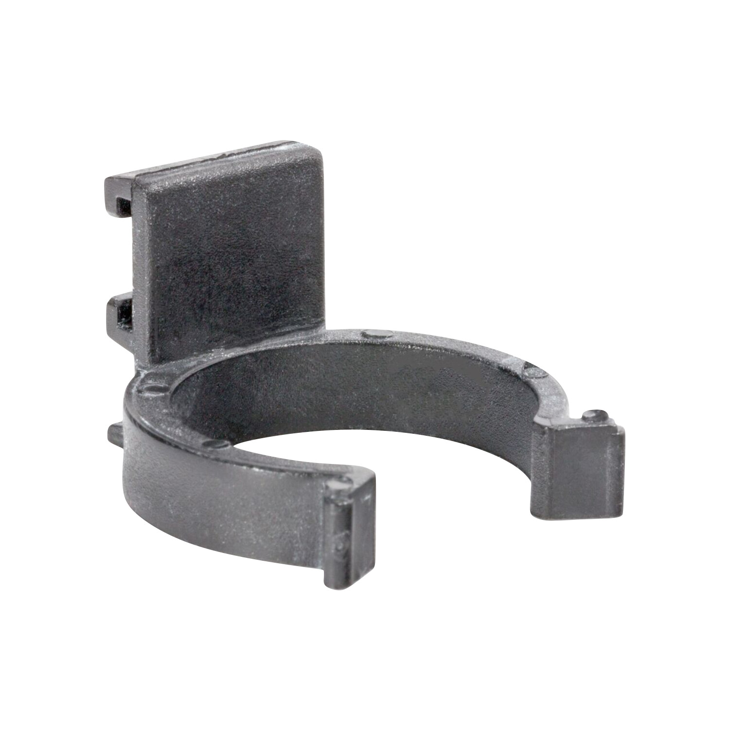 Toe Kick Bracket for Blum Leg Leveler Press-In Black