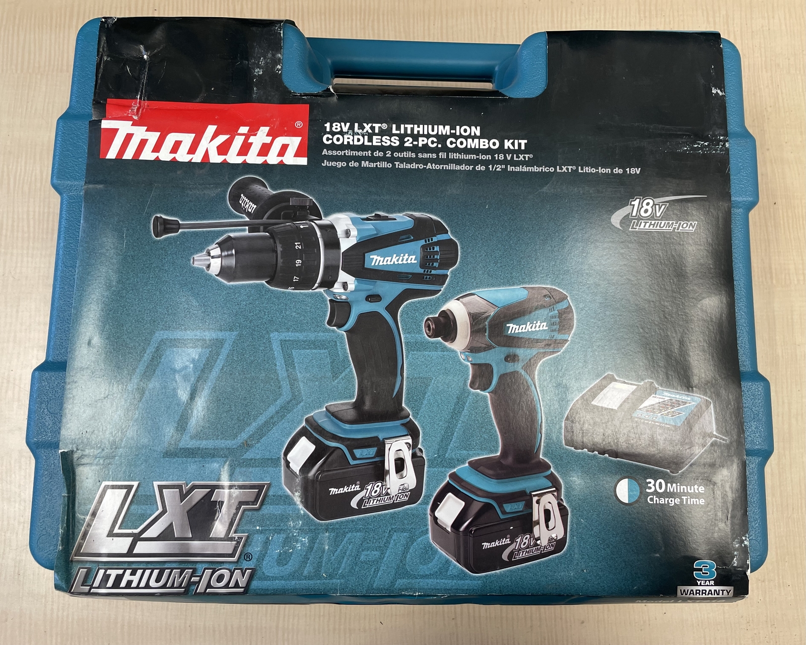 18V LXT Cordless Tool Combo Kit NEW OPEN BOX