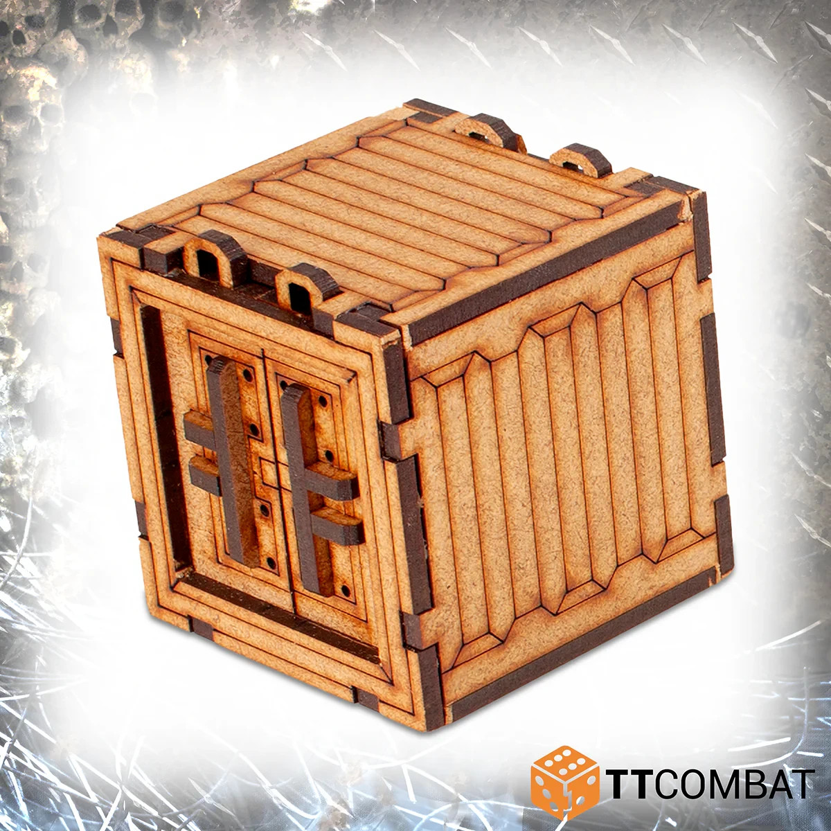 TTCombat TTSCW-SFG-155 Freighter Graveyard Small Containers (Sci-Fi Gothic) Kit