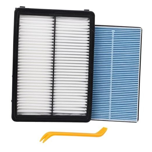 Engine Air Filter&Cabin Air Filter Combo Pack-Compatible with Kia Telluride
