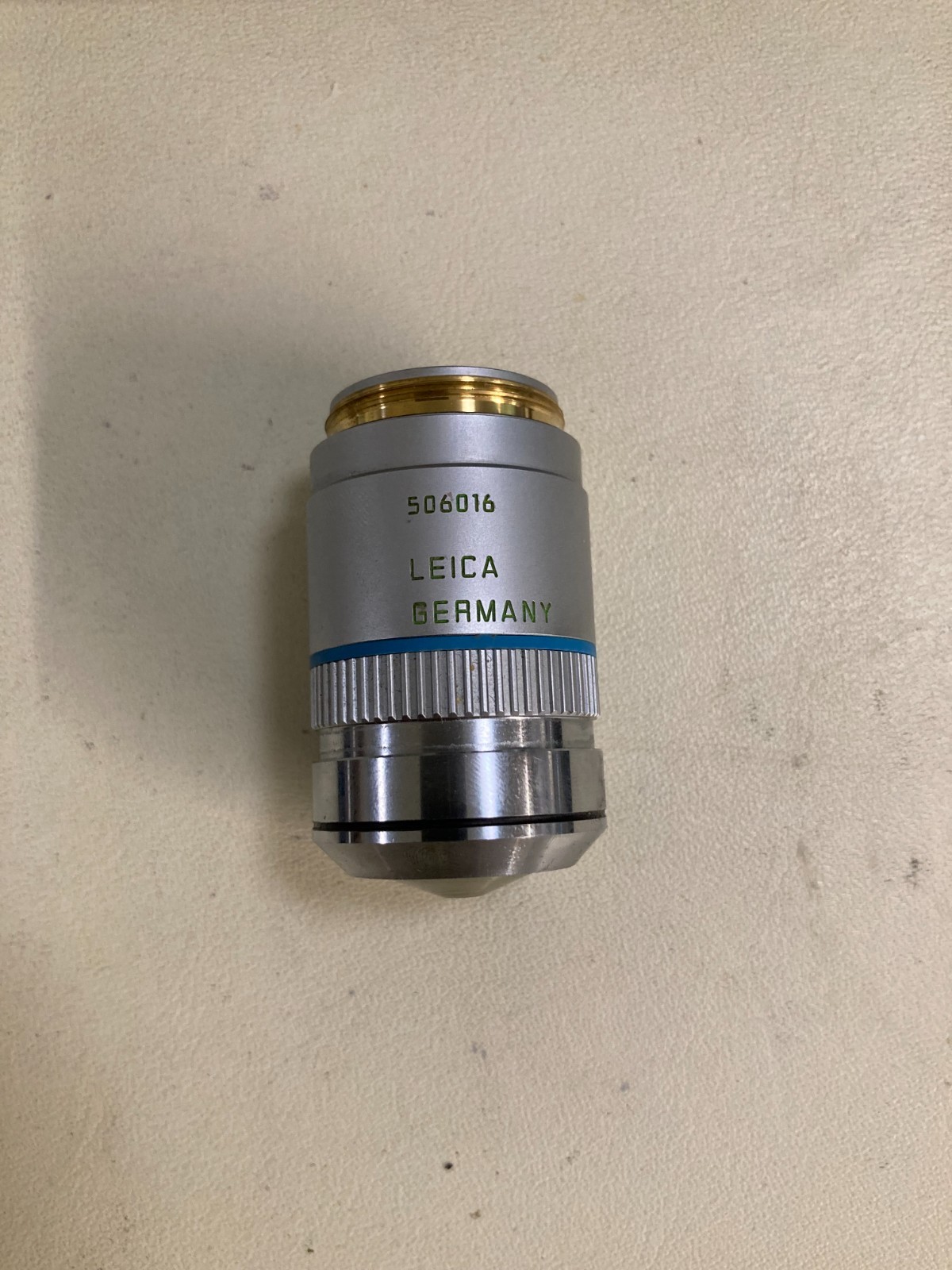 Leica 506016 Pl Fluotar Oil 40X Phase Contrast PH3 Microscope Objective