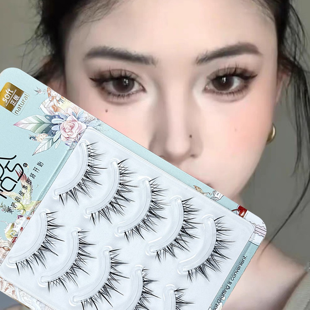 Makeup False Eyelashes for Dating & Parties - 12mm Natural Dense Lashes