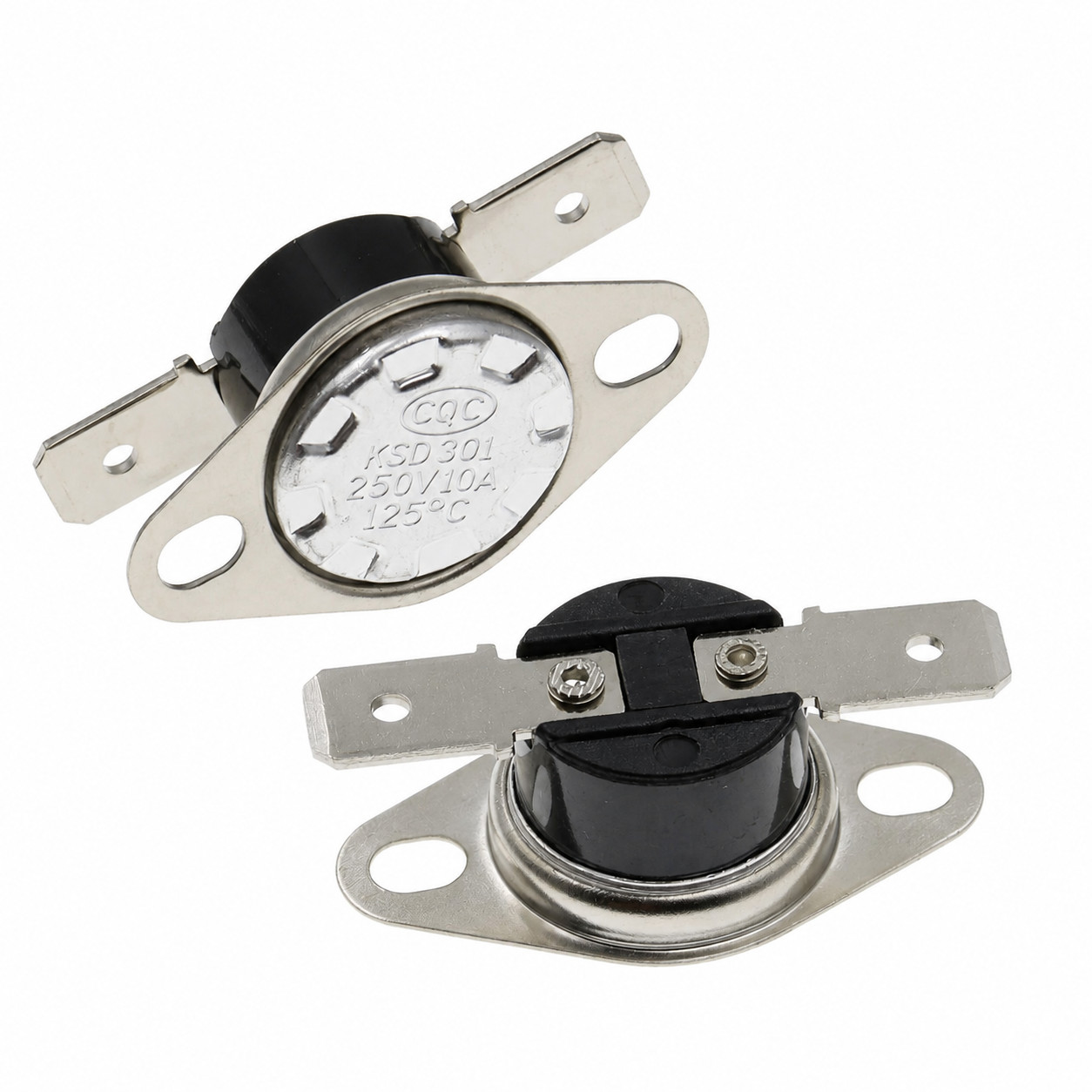 1 pc KSD301 Thermostat 40°C/135°F 10A Normally Open N.O Temperature Switch
