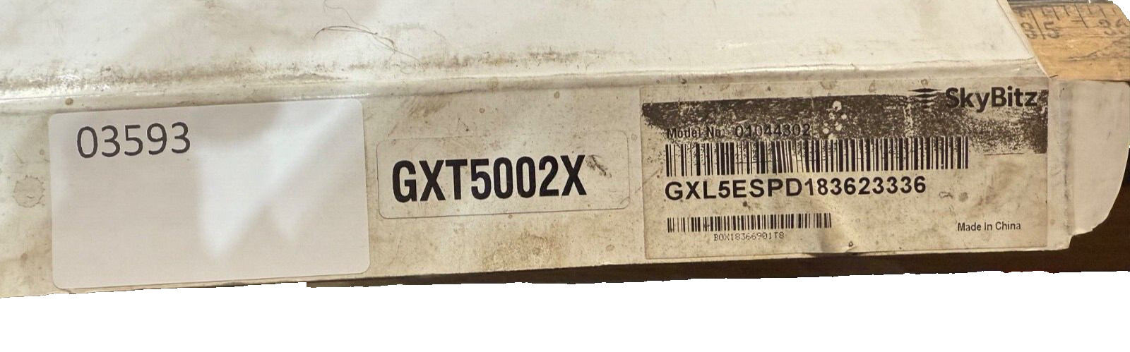 Skybitz Solar Powered GPS Tracker Module P/N: GXT5002X **untested**