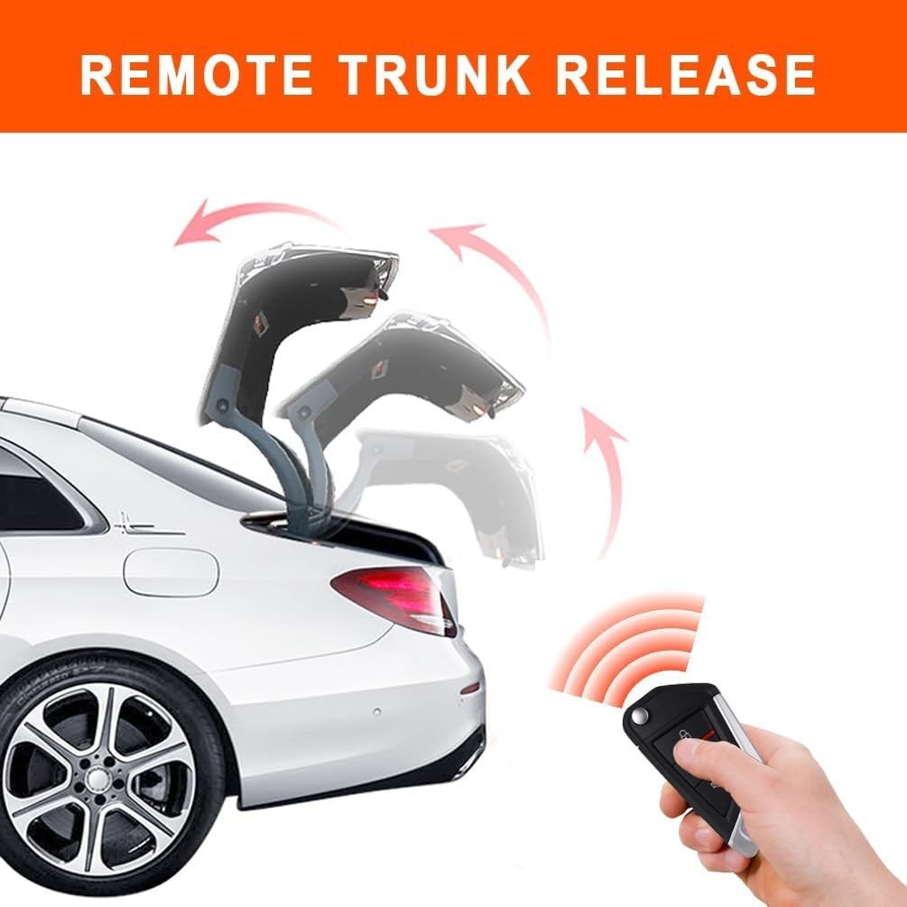 Push to Start Car Security Kit with Remote Entry & Trunk Release Feature