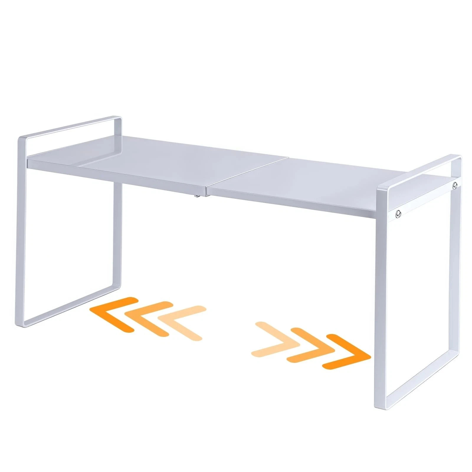Expandable Cabinet Shelf Organizer Riser for Kitchen Pantry Cupboard Under Si...
