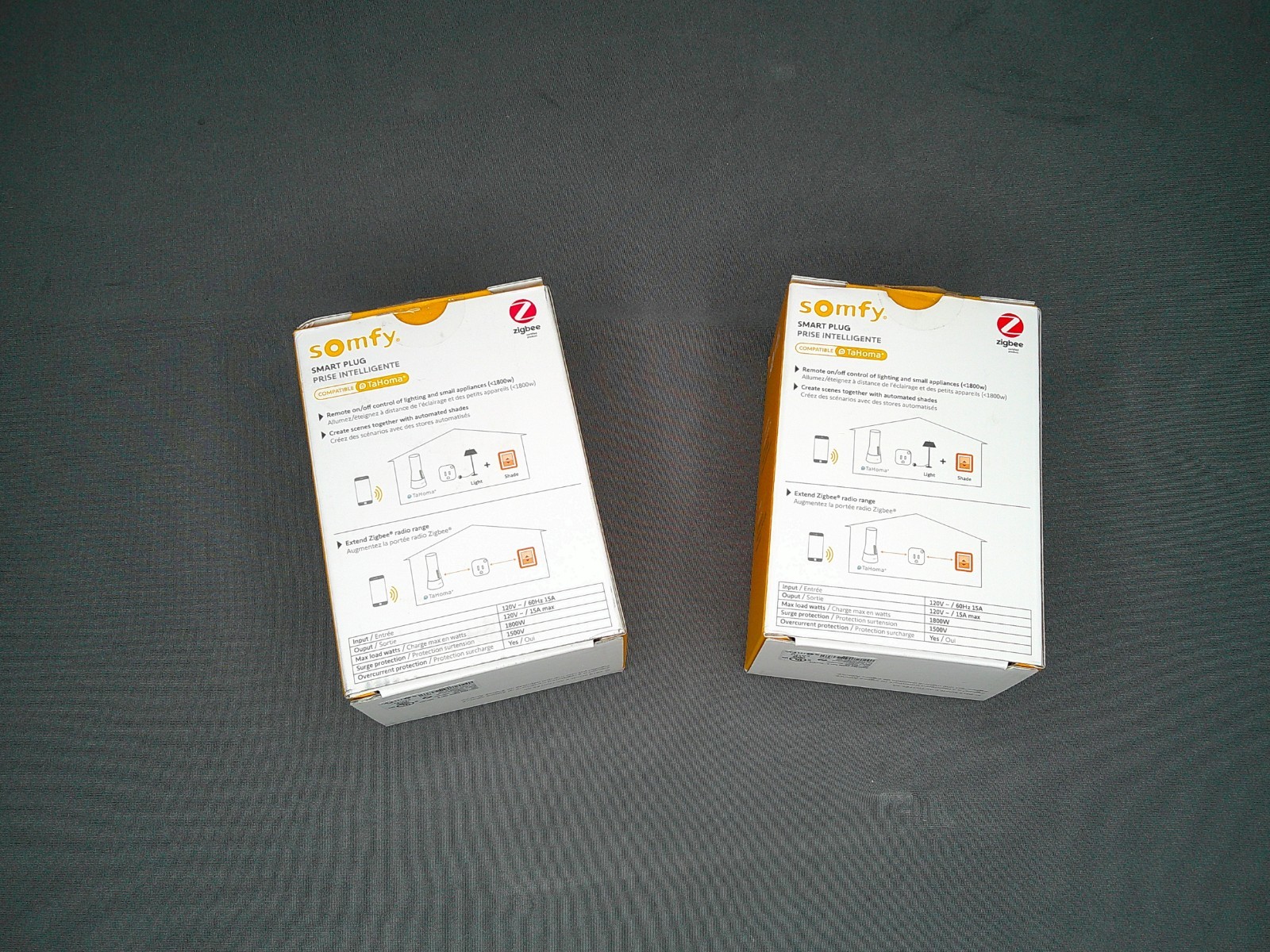 OPEN BOX Somfy Smart Plug Zigbee (two available)
