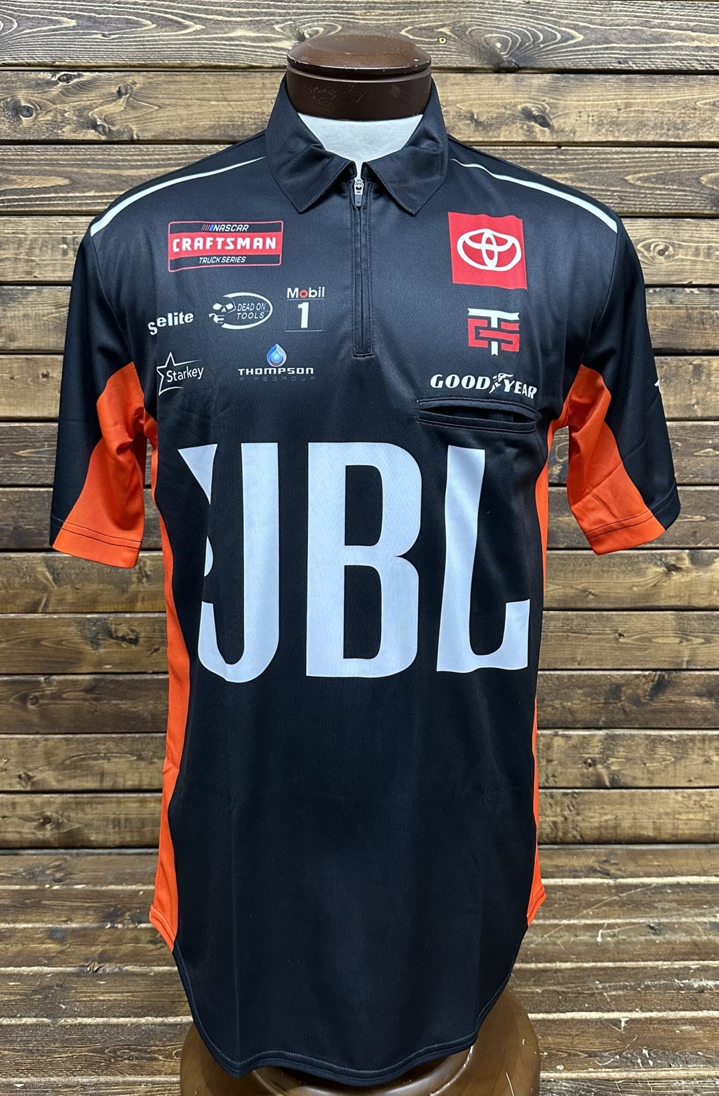 NASCAR TRICON Garage New Team Issued JBL Crew Shirt Size Medium