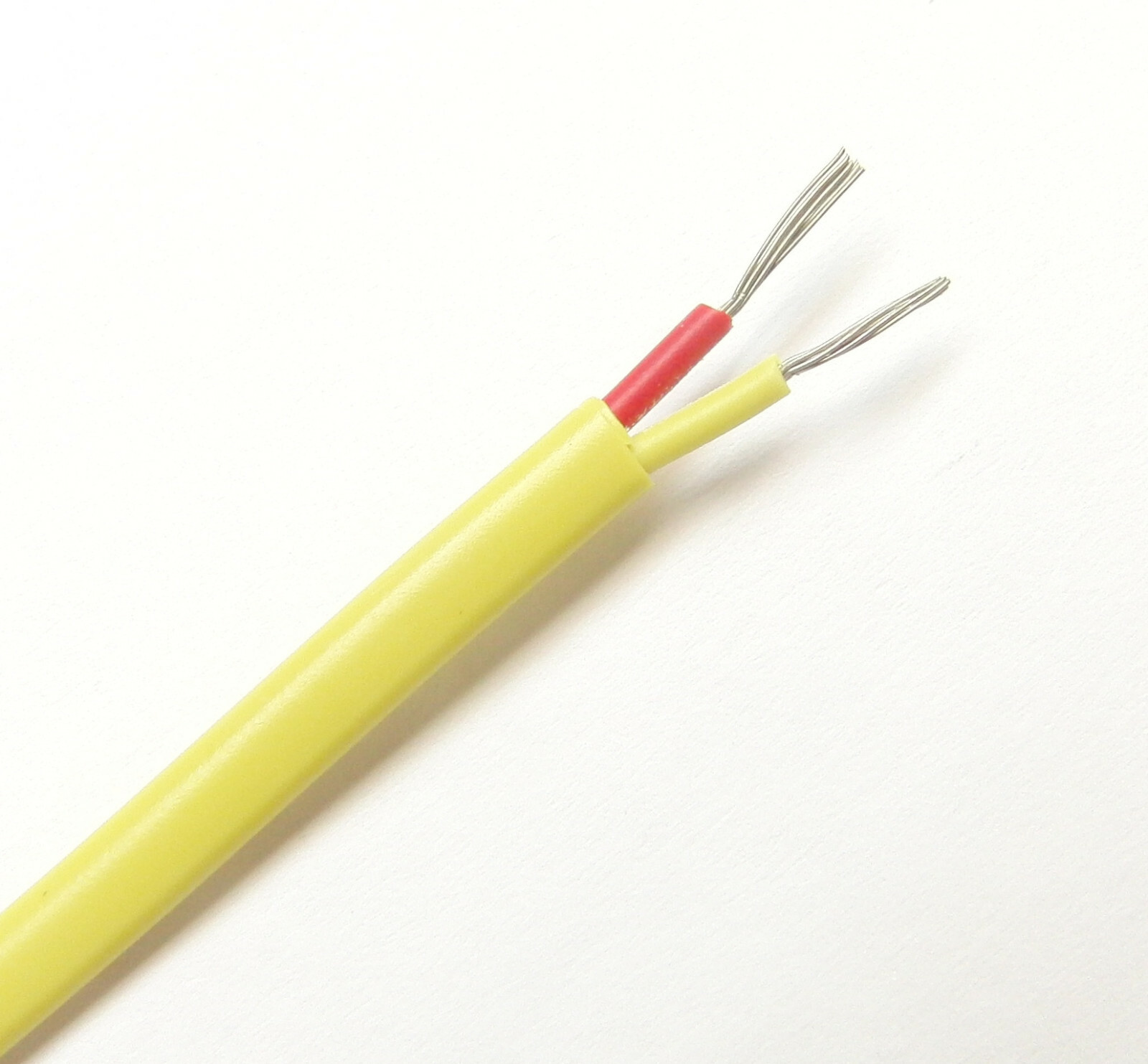 AWG 24 K-Type Thermocouple Stranded Wire Viny PVC Insulation 50 Yard Roll Spool