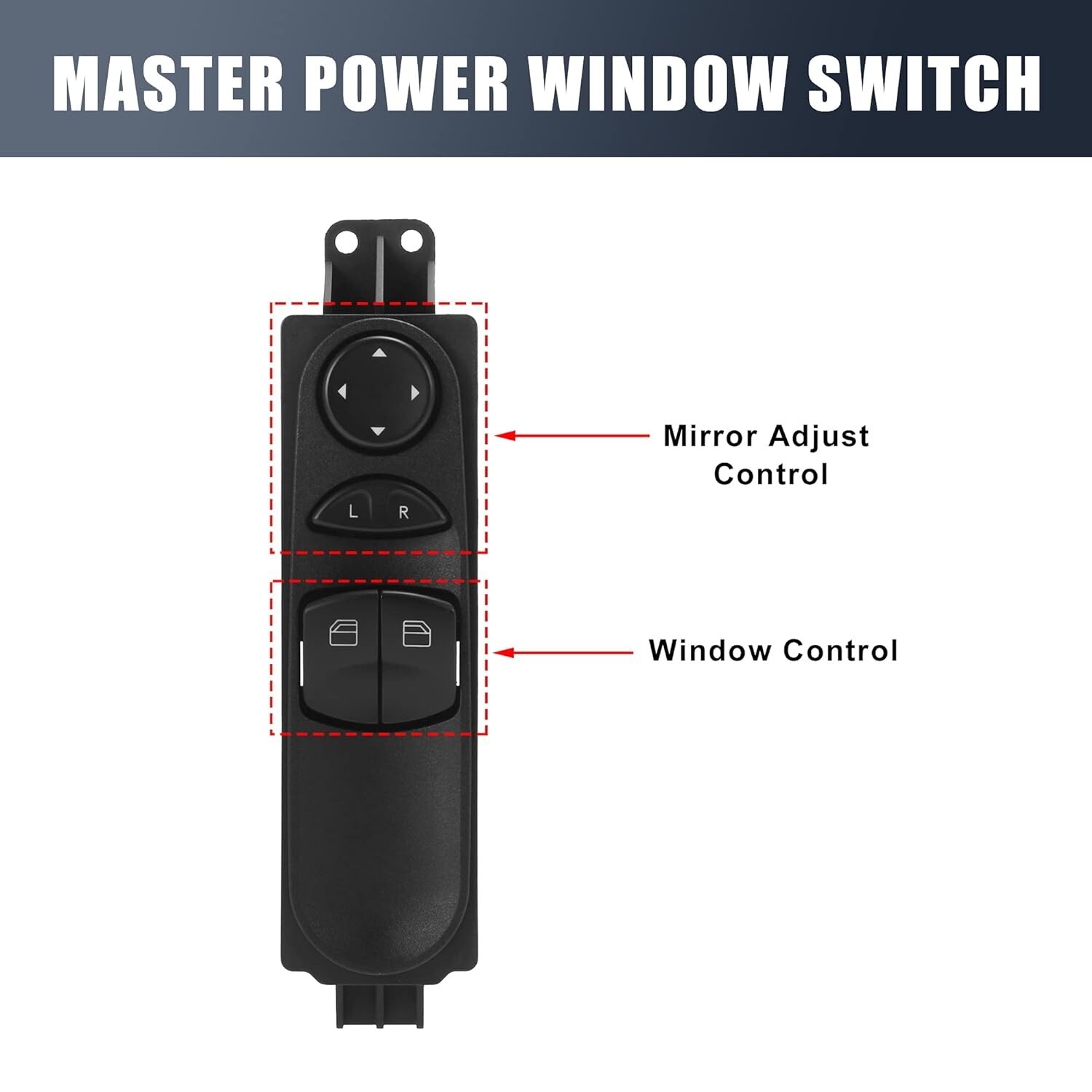 For Mercedes Benz Sprinter 2500 3500 Driver Side Master Window Control Switch