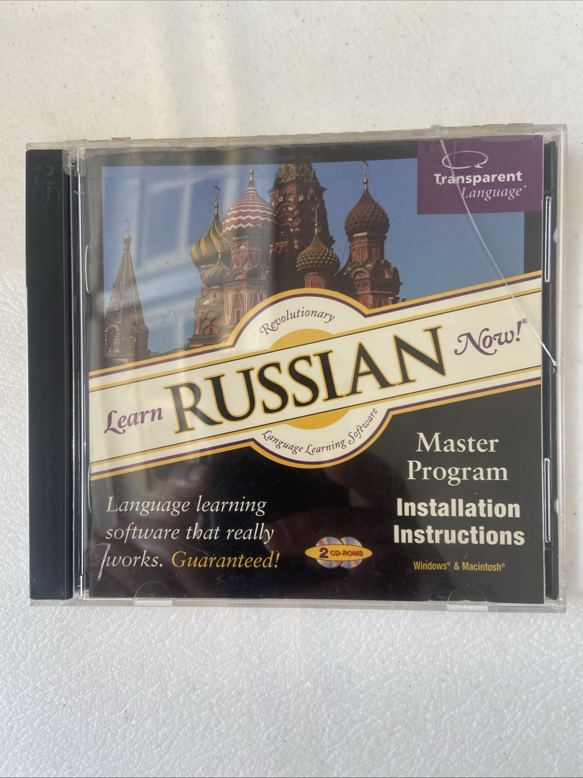 LEARN RUSSIAN NOW! CD ROM ~ Version 7 Master Program ~ Windows/MAC - A14