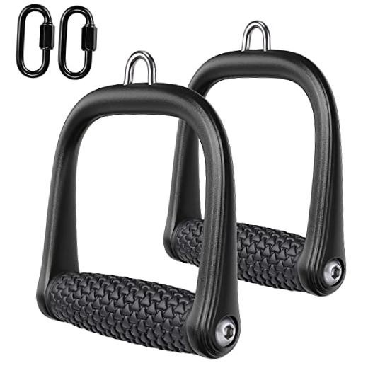D Handle Cable Attachment, Cable Attachments for Gym, Non Triangular Pattern