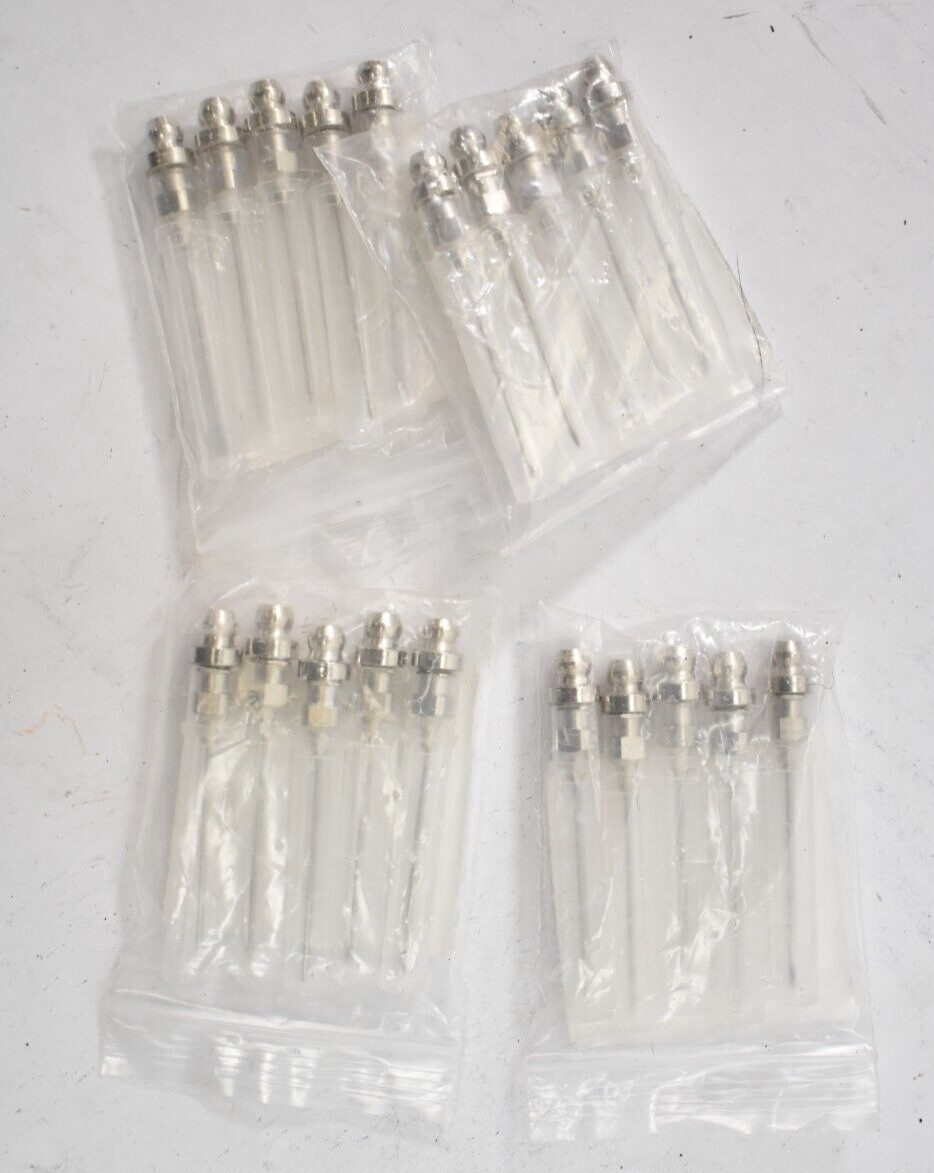 Lot of 4 Packs Savita Grease Injector Needles Mini Bearing Nozzles Portable