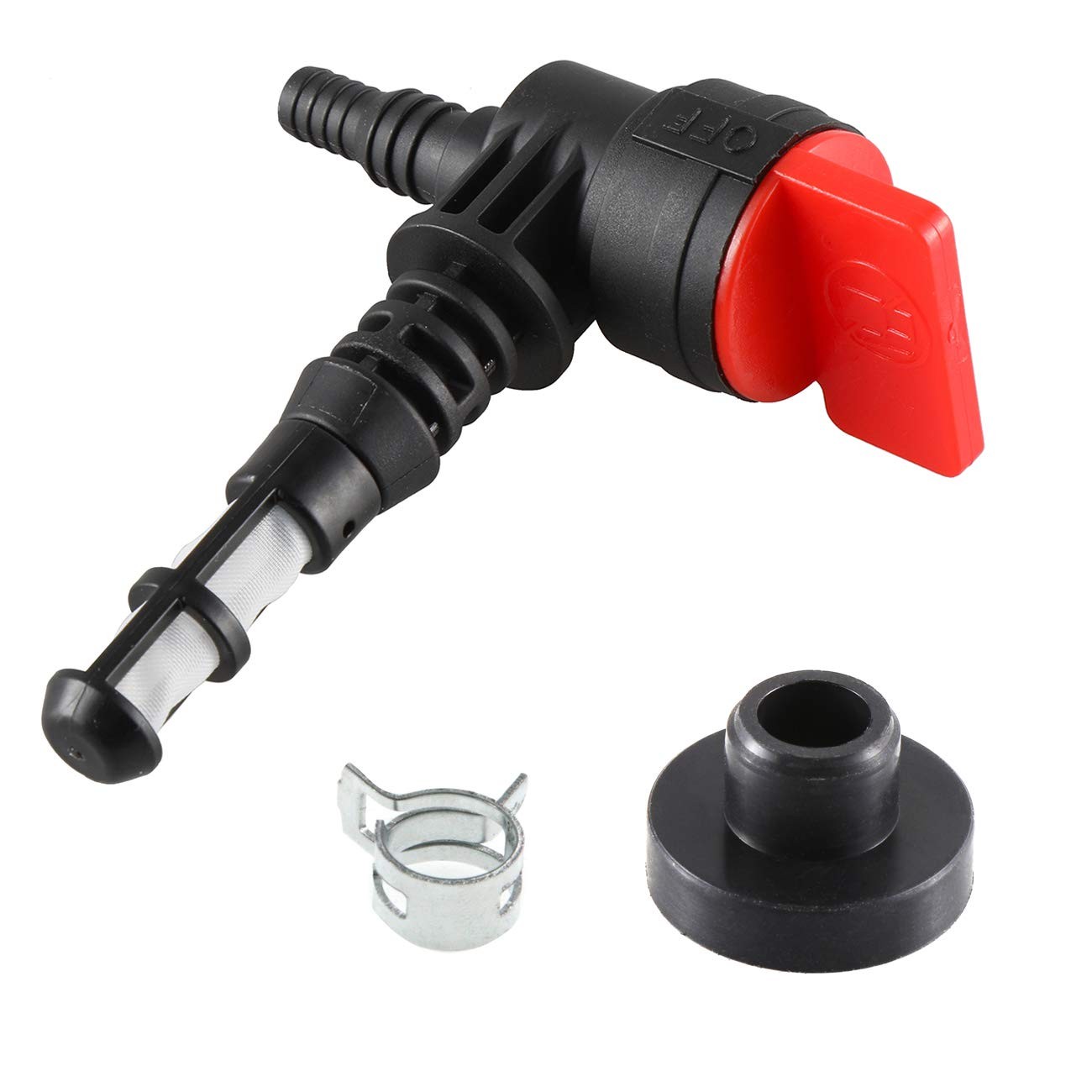 Fuel Shut Off Valve Kit Grommet Plastic Gas Tank For Generator Pressure Washer