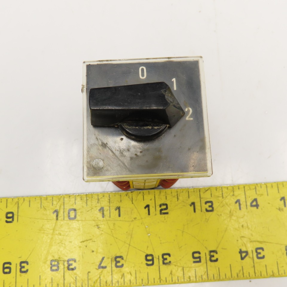 100825 BVN10 3 Position Selector Switch 500V
