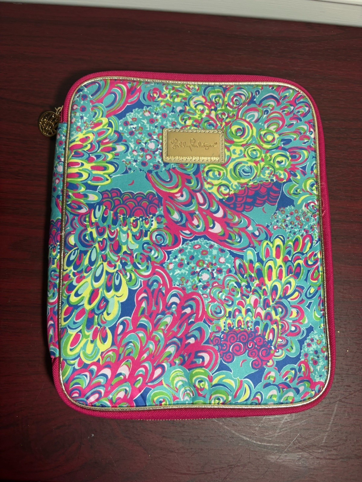 Lilly Pulitzer Laptop iPad Business School Tech Case Sleeve 10 x 12
