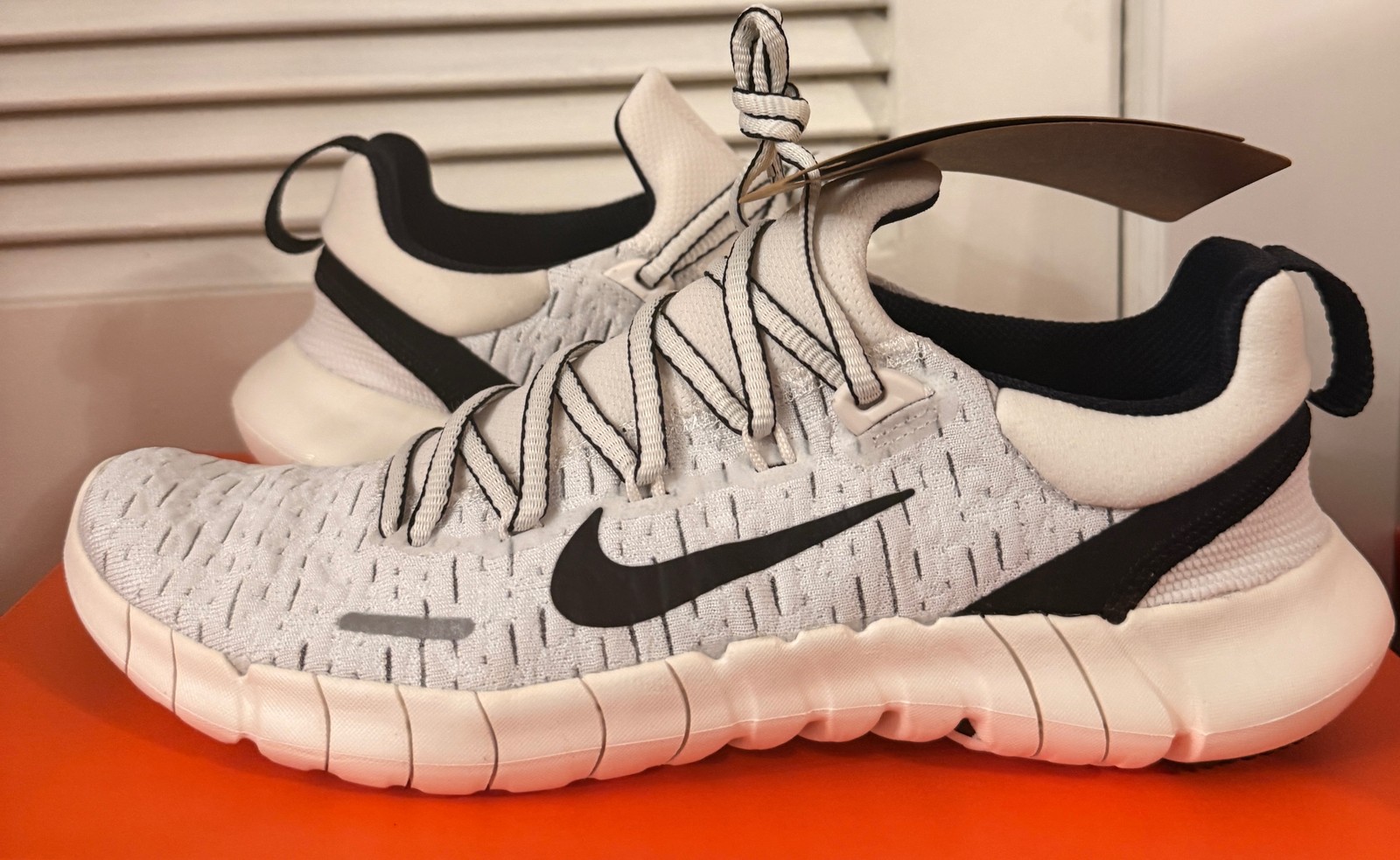 Nike Free RN 5.0 Next Nature Phantom Sail Black s CZ1884-010 Men’s Size 12