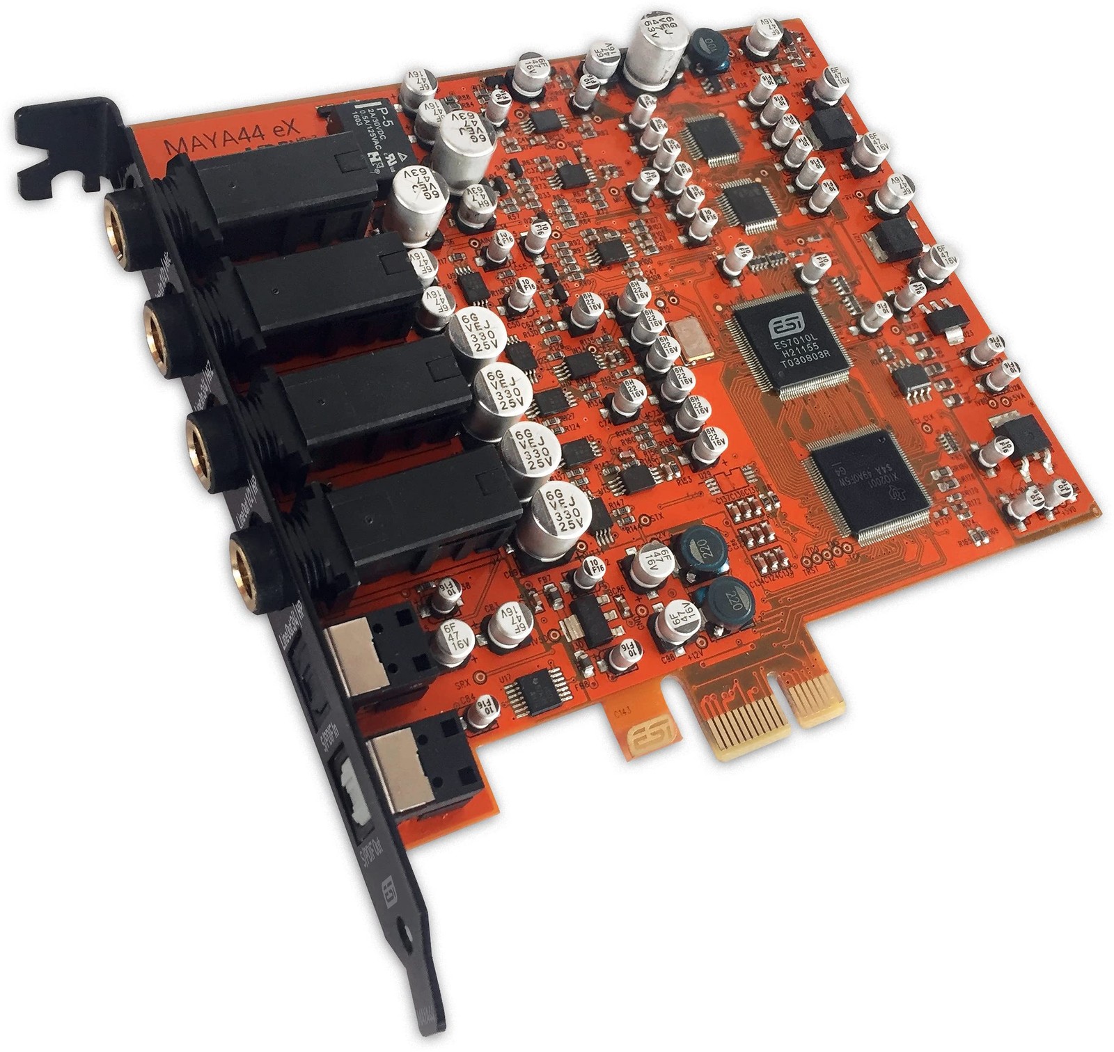 ESI MAYA44 eX | 24-bit/96kHz PCIe Audio Interface with 4 in / 4 out