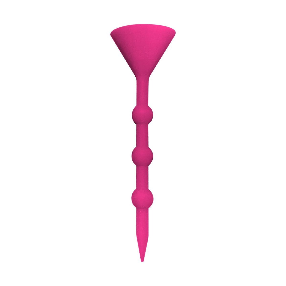 Bubble Golf Tee - Variable Length Unbreakable Step-Up Plastic Golf Tees, 25 Pack