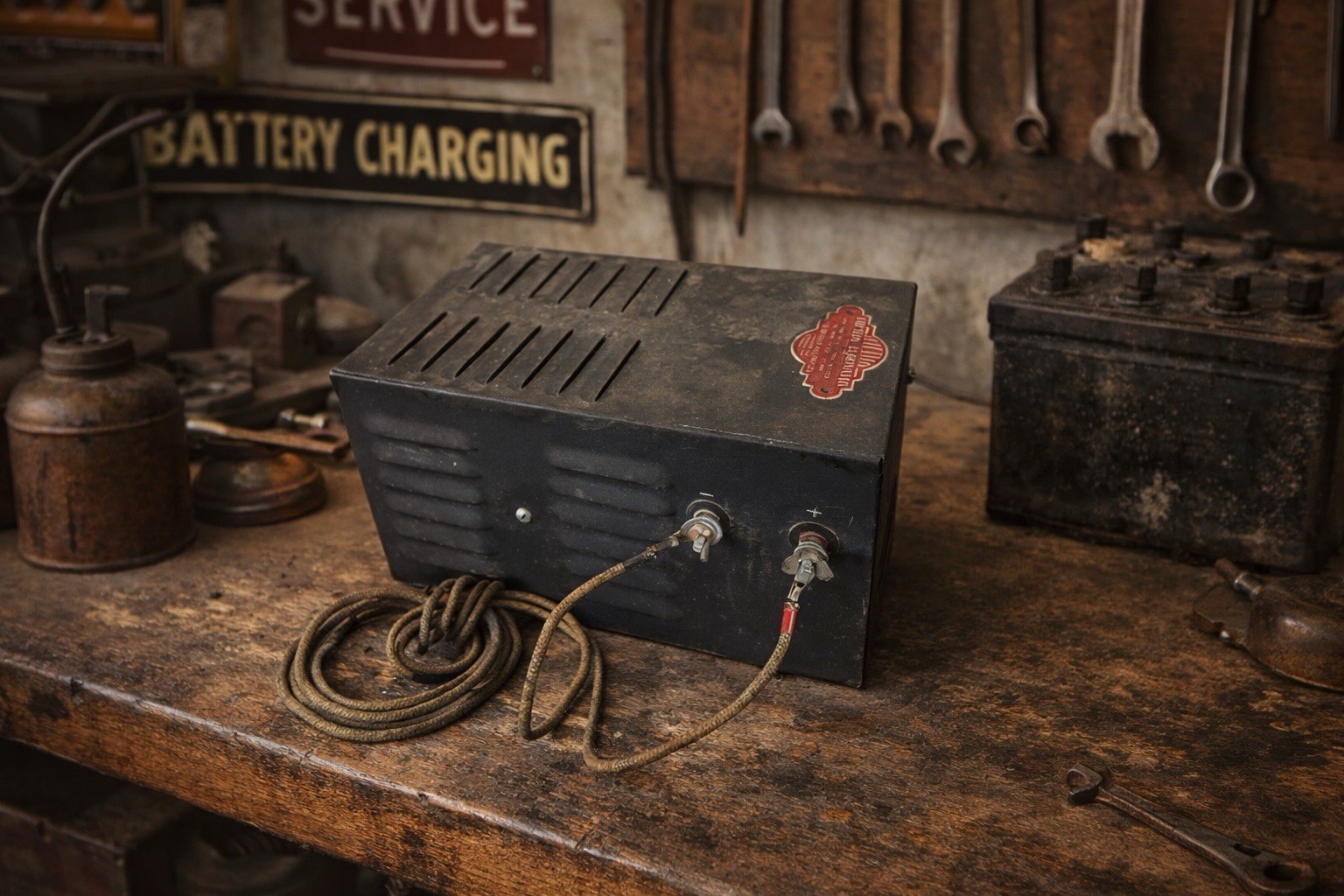 🍊Antique 1930s Electrox Battery Eliminator Model AP-1 The Schauer Machine Co.
