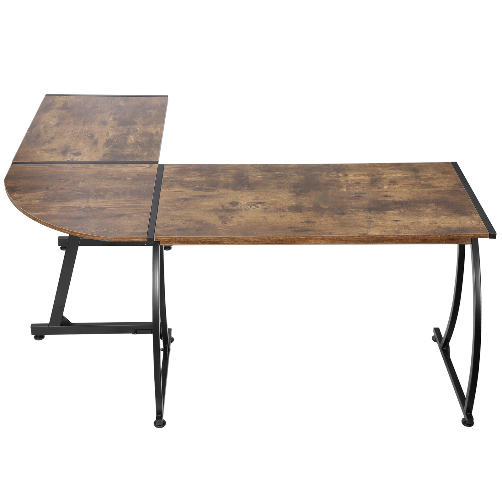 L-Shaped Computer Desk L Shaped Corner Desk Laptop Study Writing Table Sturdy