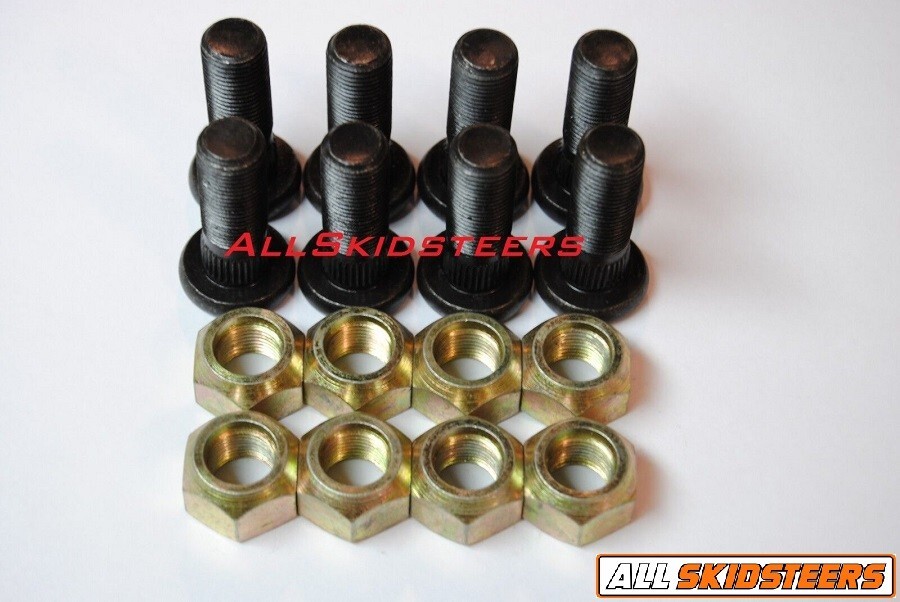 John Deere Wheel Stud Lug Nut Kit 240 250 260 270 317 320 325 328 332 Skid