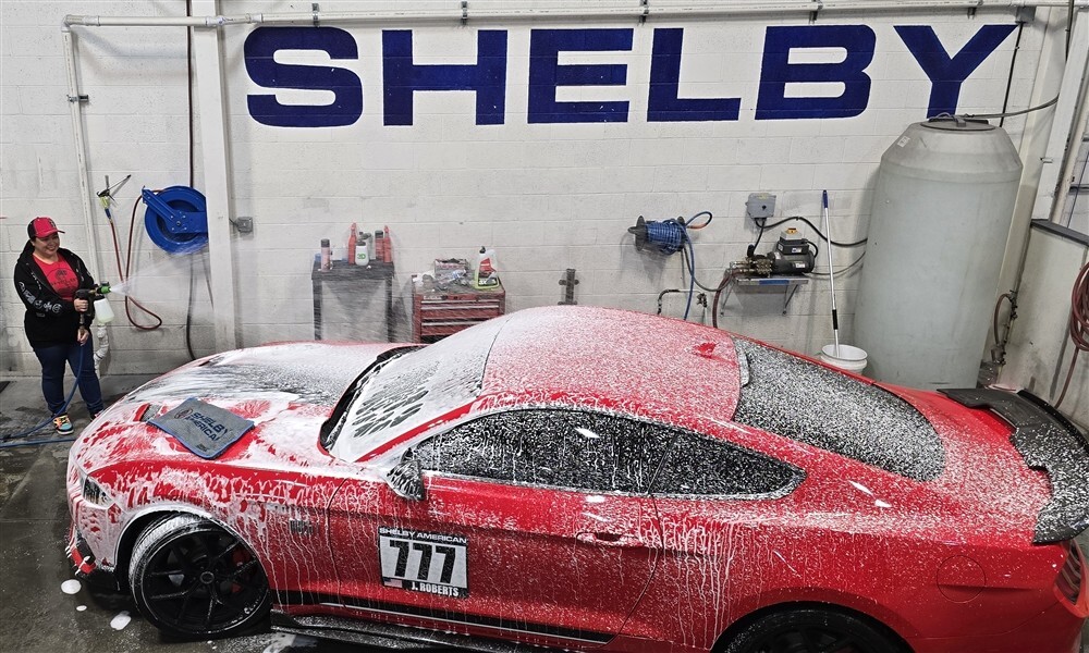 Shelby 24"X12" Microfiber Wash Towel- Ford Mustang GT500 GT350 SVT SVO Terlingua
