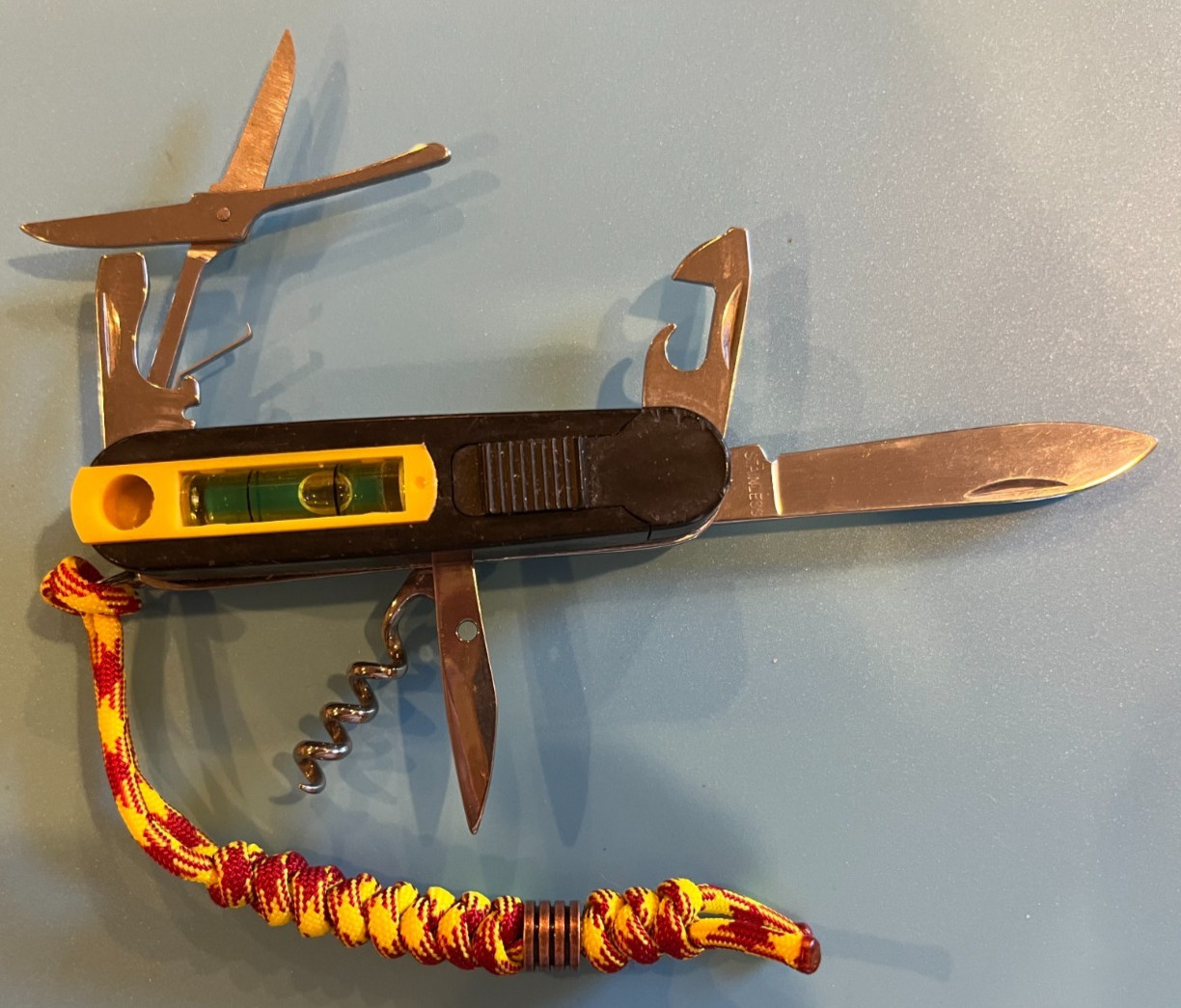 Contractor Pocket Knife, Multi tool, 7 tools, extremely useful