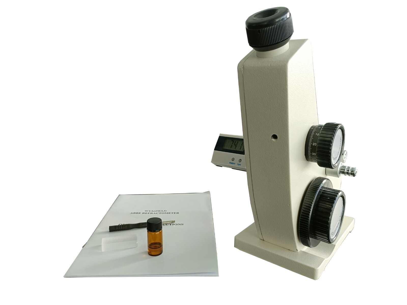 Abbe Refractometer Monocular Refractometer Benchtop Refractometer 1.3000-1.7000