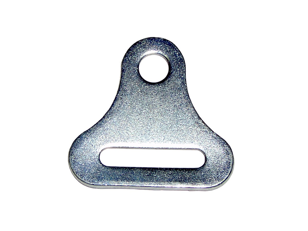 RJS Racing Equipment Harness Hardware - Floor Anchor - Steel - Natural - Each