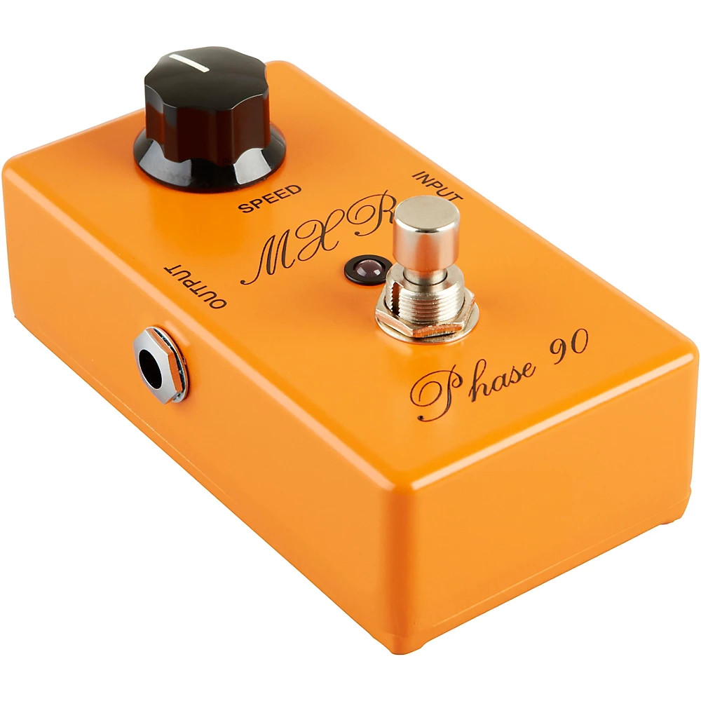 MXR Custom Shop CSP-101CL Script Logo Phase 90 with LED Guitar Effects Pedal