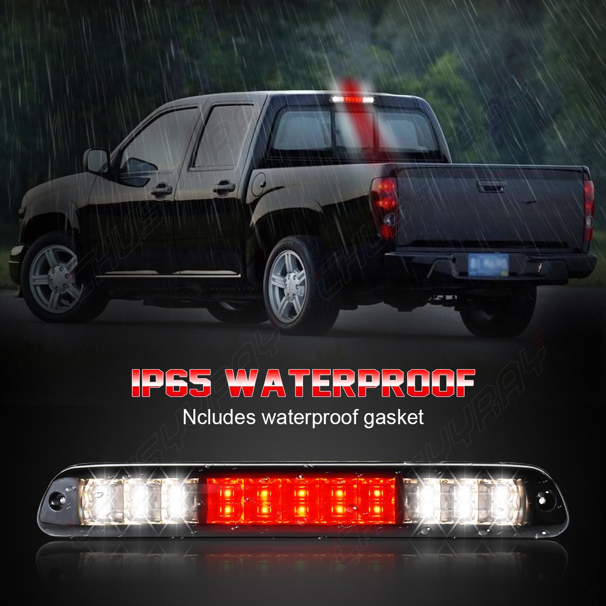 22SMD High 3rd Brake Light Durable ABS  25821852 Fit GMC Canyon 2004-2012